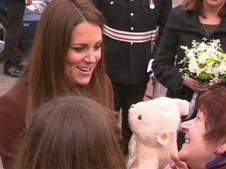 Watch: Is This the Moment Kate Middleton Slipped?
