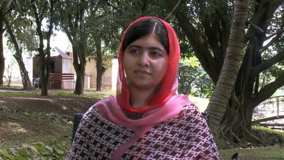 PHOTO: Malala Yousafzai spent her 17th birthday in Nigeria, spreading awareness about the plight of 270 young girls kidnapped by Boko Haram.