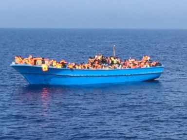 Thousands of Refugees Rescued on Mediterranean Sea
