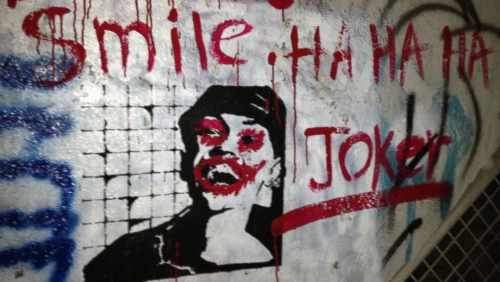 PHOTO: Street artist named Joker has been breaking the unwritten rule: Dont mess with other ppls work #InsideIran.
