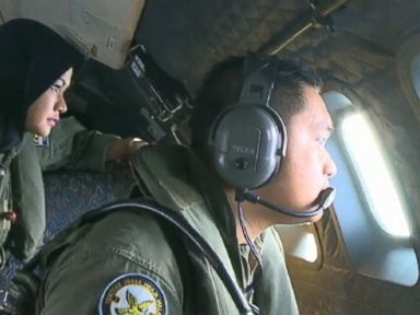 Flying With Searchers Looking for Missing Plane