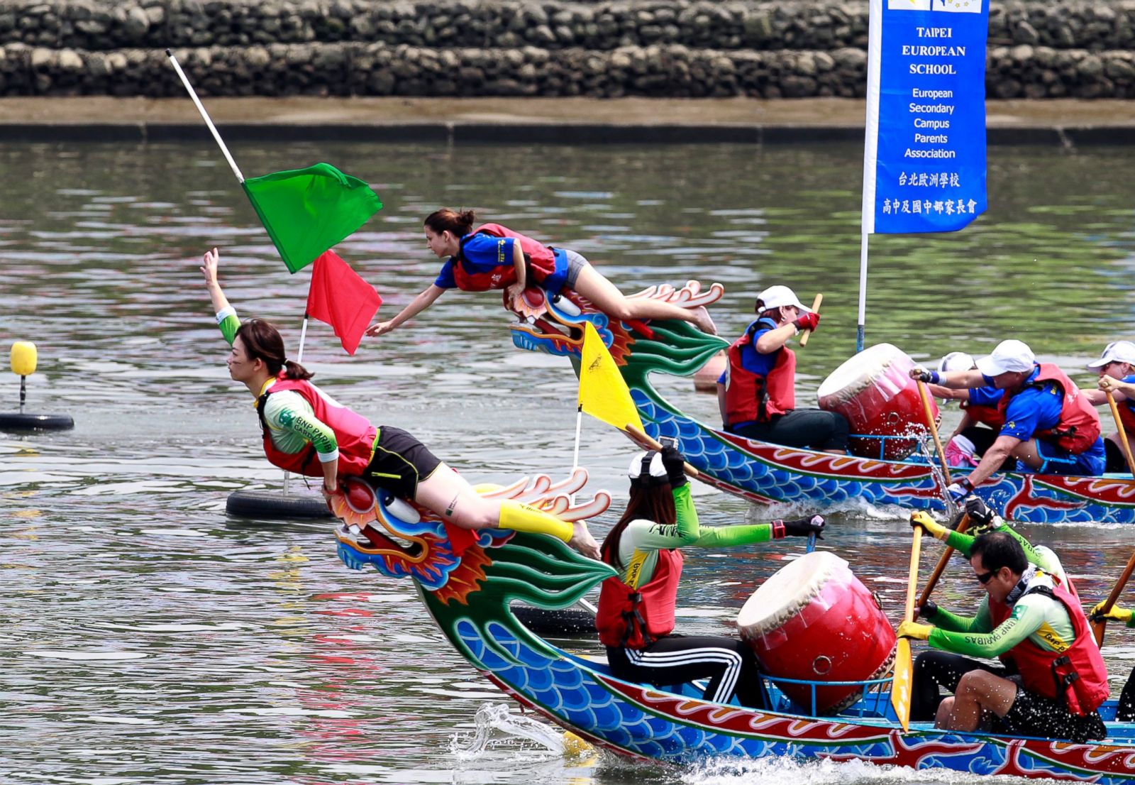 Picture Dragon Boat Festivities Honor Ancient Traditions ABC News