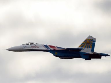 Russian fighter flies 20 feet from Navy plane over Black Sea