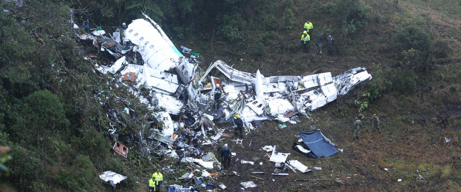 Colombia Plane Crash Moments After Rescue, Survivor Cried Out for His