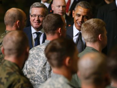 Obama Calls European Security 'Sacrosanct' As Europe Tour Kicks Off