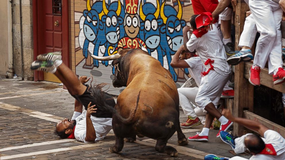 American Woman Injured In Spains Bull Running Festival ABC News