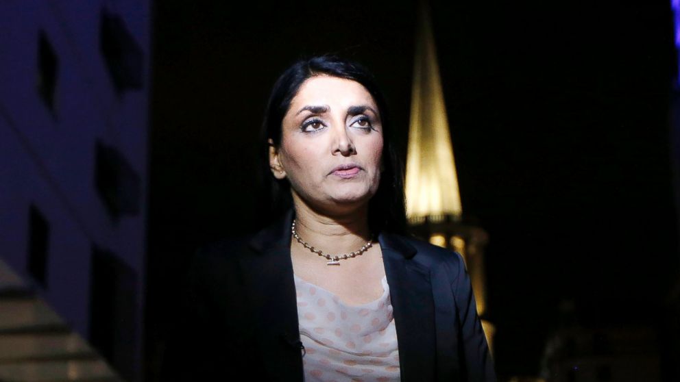 PHOTO: Aneeta Prem, founder of Freedom Charity who helped to rescue three women from a house in south London who were held as slaves for about 30-years, in central London, Nov. 21, 2013.