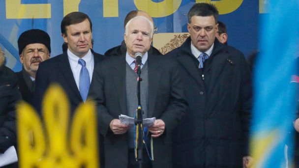 AP john mccain ukraine sr 131215 16x9 608 McCain Tells Ukraine Protesters America Is With You