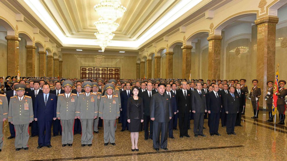 PHOTO: North Korean leader Kim Jong Un during a visit to the Kumsusan Palace of the Sun on the second anniversary of the death of his father, former leader Kim Jong Il, in Pyongyang, North Korea, Dec. 17, 2013.