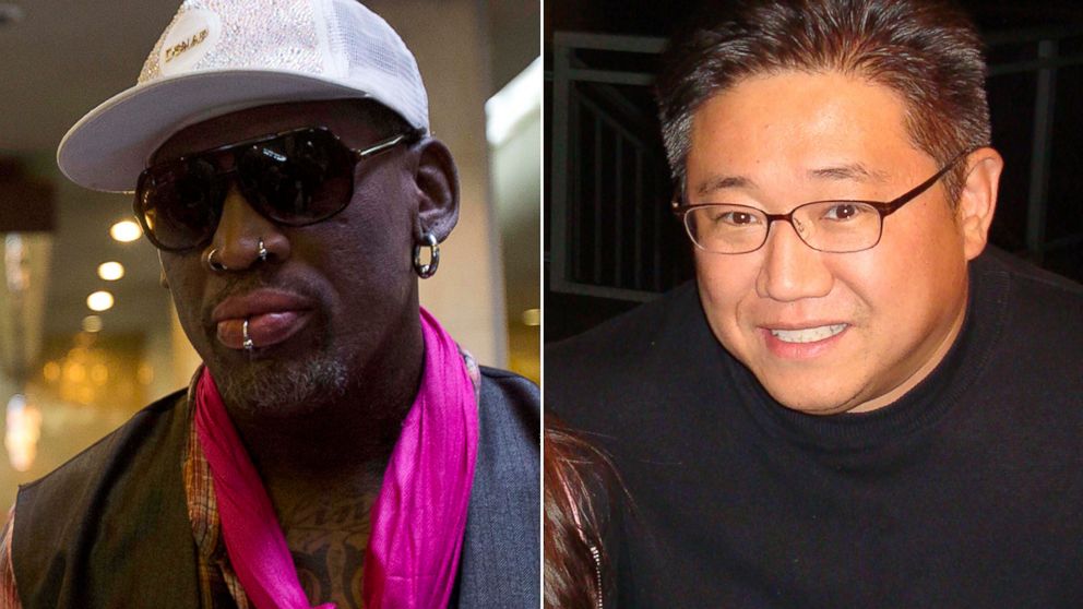 PHOTO: Dennis Rodman and Kenneth Bae