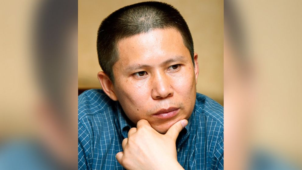 PHOTO: In this file photo, legal scholar Xu Zhiyong is pictured as he attends a meeting with lawyers on Jul. 17, 2009 in Beijing.