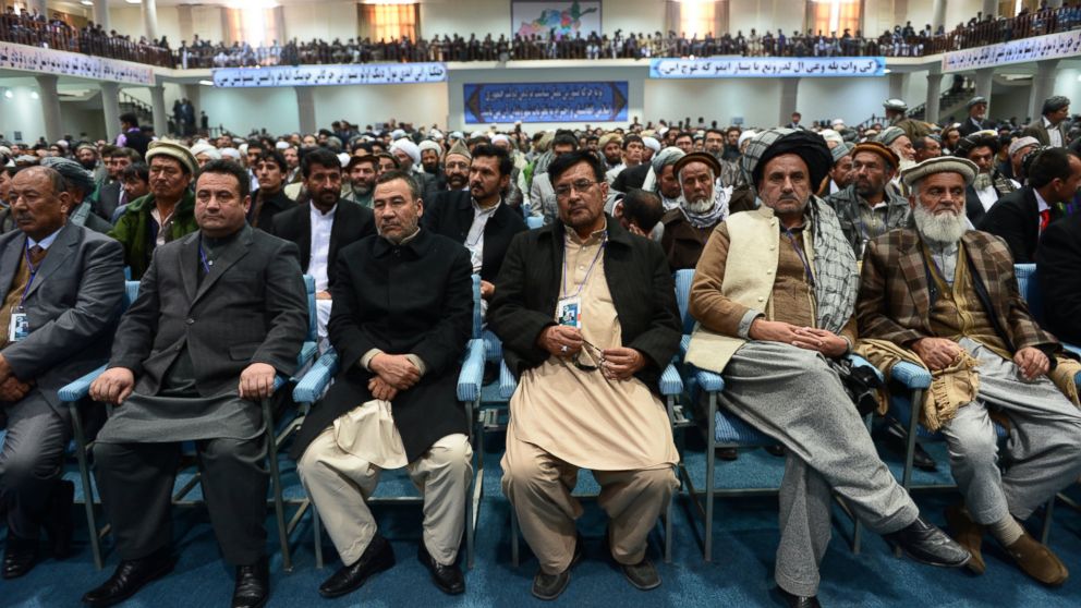 PHOTO: Members of the Afghan Loya Jirga