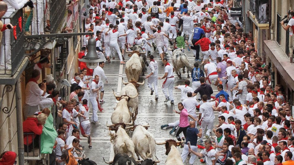 Running of the Bulls in Spain Photos ABC News