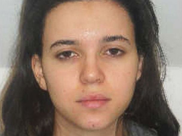 PHOTO: Hayat Boumeddiene is pictured in this image distributed by Direction centrale de la Police judiciaire. 
