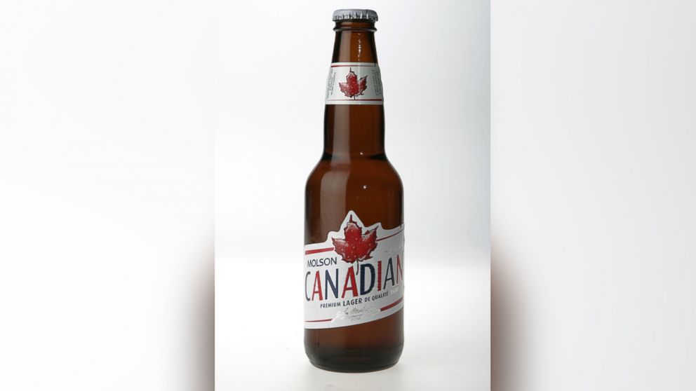 PHOTO: A Molson Canadian beer fridge only opens when "O Canada" is performed correctly and in its entirety.