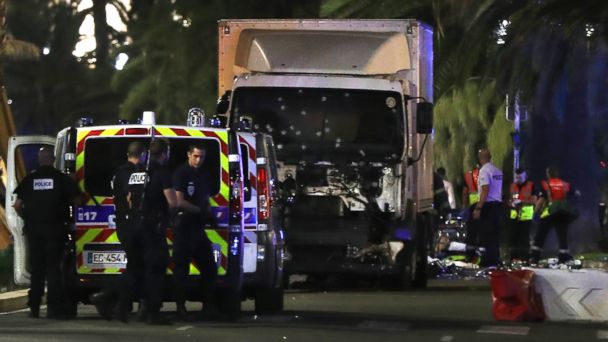 At Least 77 Dead After Truck Plows Into Crowd in Nice
