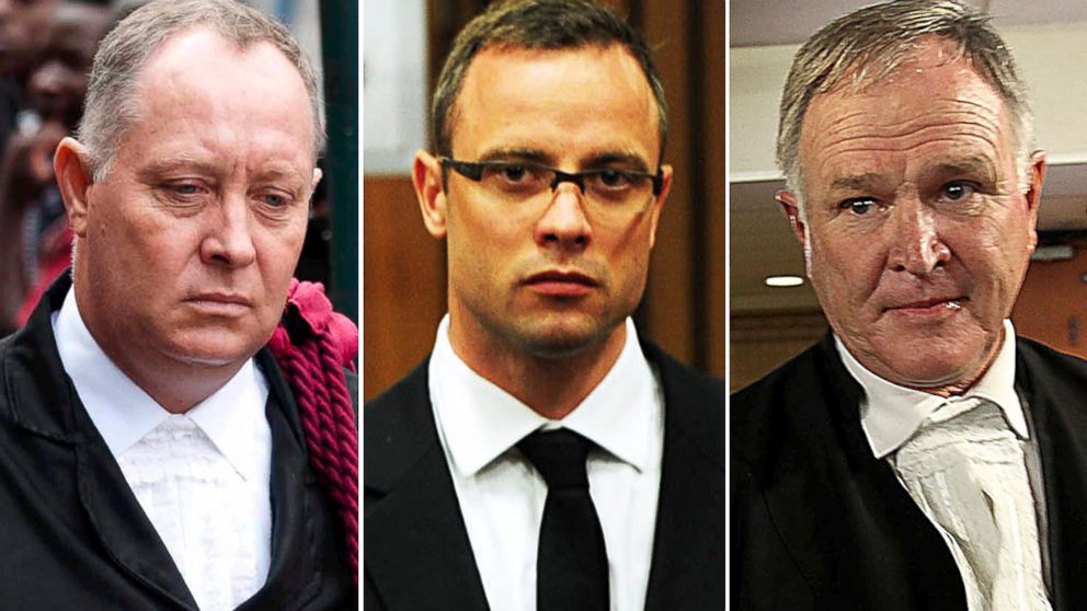 PHOTO: Kenny Oldwadge, Oscar Pistorius, Barry Roux