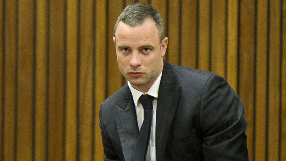 PHOTO: Oscar Pistorius is pictured on May 9, 2014 in Pretoria, South Africa.