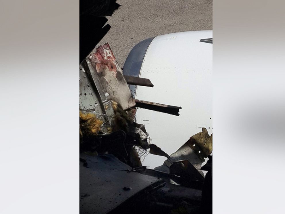 PHOTO:A view of an airliner after an explosion aboard Daallo Airlines Airbus flying to Djibouti, Feb. 2, 2016, in Mogadishu, Somalia.