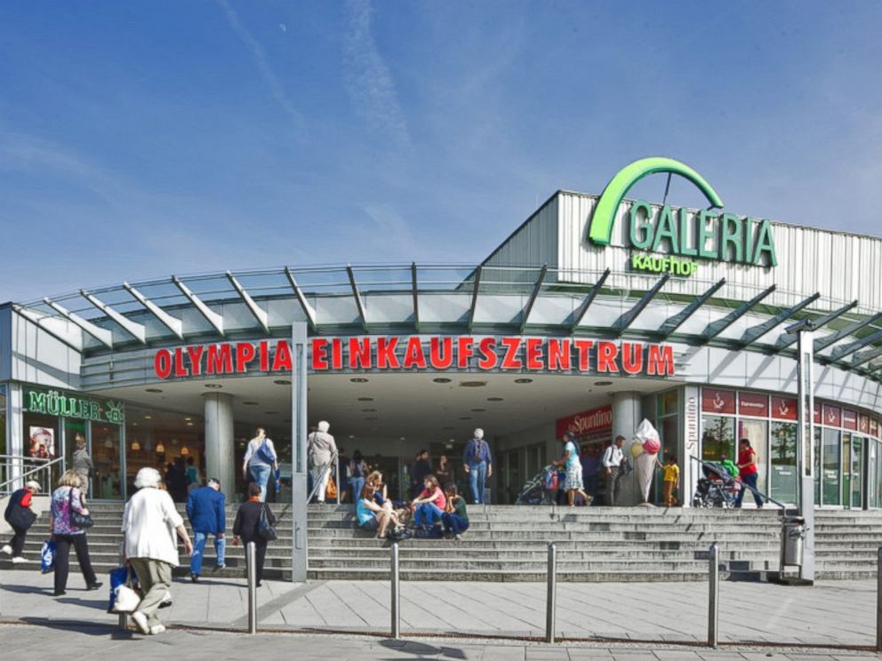 PHOTO: Olympia-Einkaufszentrum shopping center in Munich.