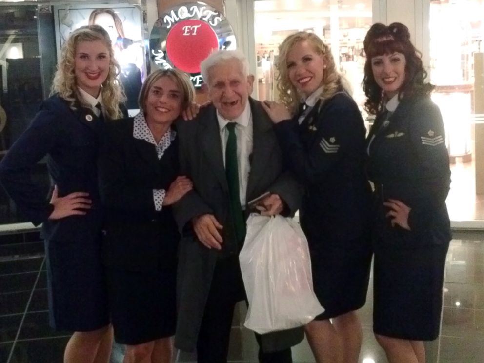 PHOTO: British D-Day veteran Bernard Jordan, 89, sneaked out of a nursing home on Englands south coast on Thursday and turned up in Normandy today to mark the invasions 70th anniversary, authorities said.