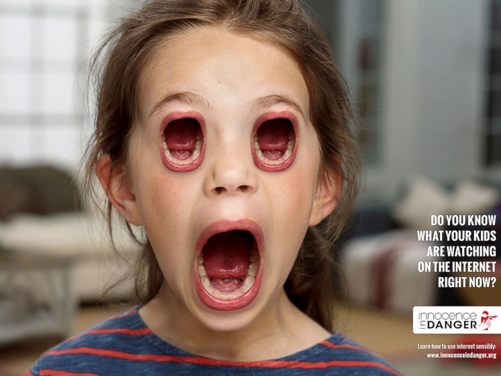 Creepy Ads Urge Parents To Check Kids Internet Usage