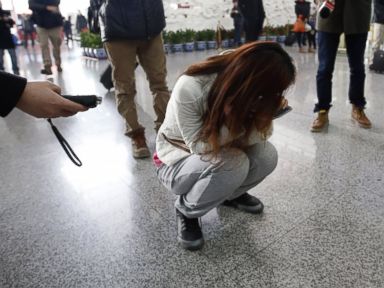 Families Angry and Agonized During Wait for Missing Plane