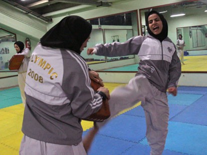 iran's olympic hopeful