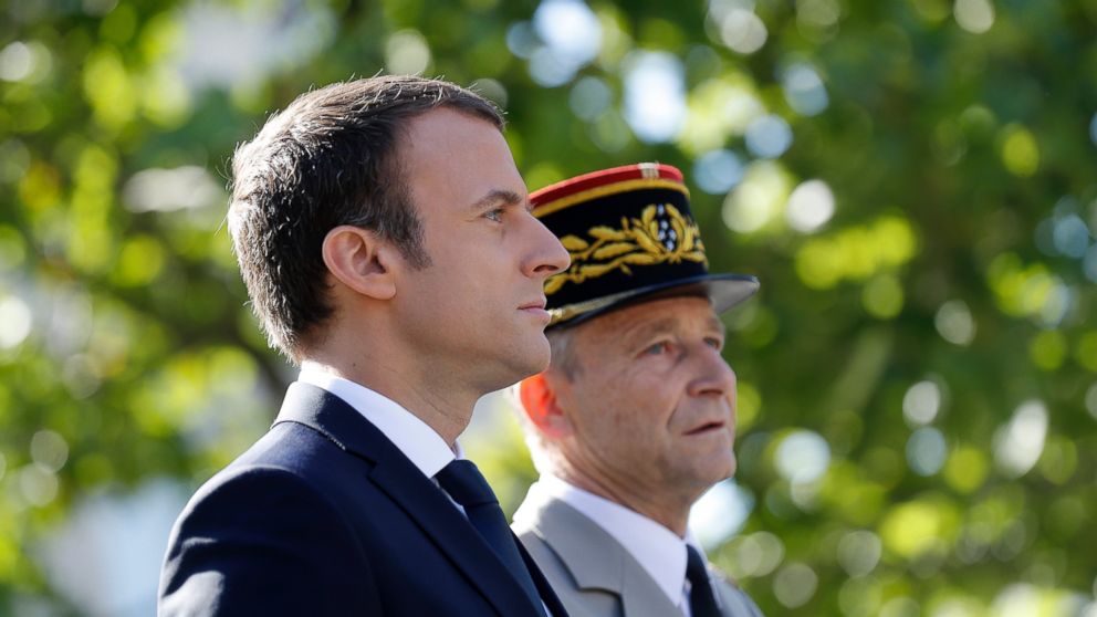 'I'm your boss': French military chief quits in Macron spat