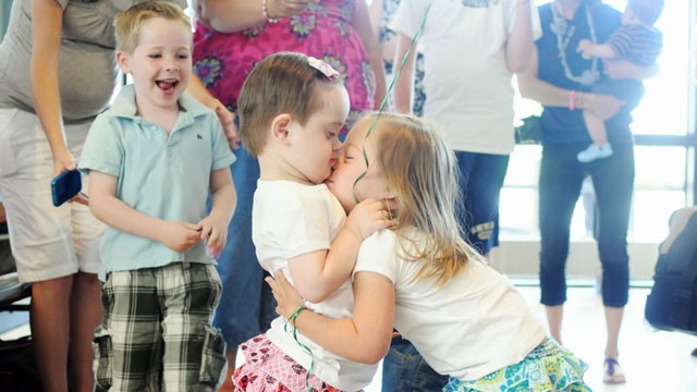 PHOTO: Children with Down syndrome in Ukraine are often abandoned at birth, deemed worthless by a struggling society that praises appearances.