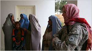 Girls in this conservative part of Zabul province - where the female literacy rate is just 1 percent among women - are only allowed to attend school through the 4th grade, a rule created by the Taliban which remains a powerful force here.