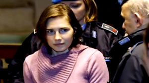 PHOTO Friends of Amanda Knox have put a video on YouTube to counter upcoming movie about Knox. Hayden Panettiere plays Amanda Knox, jailed for the headline murder of her roommate, in the upcoming movie.