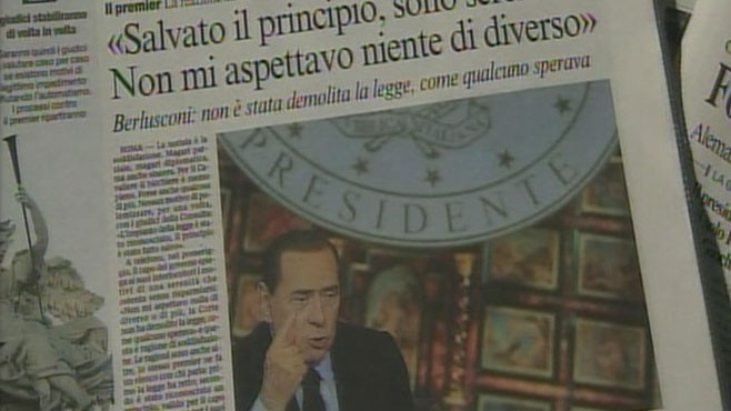 italian prime minister silvio berlusconi wife. Italian Prime Minister Silvio
