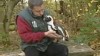 VIDEO: Sandy won?t integrate into penguin population because she loves her zookeeper.