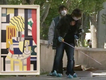 VIDEO: Works by Picasso and Matisse were stolen from the Museum of Modern Art in Paris.