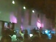Caught on Tape: Quake Stops the Party