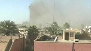 3 Blasts Strike Baghdad Hotel District