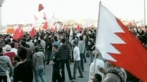 Protests in Manama, Bahrain.