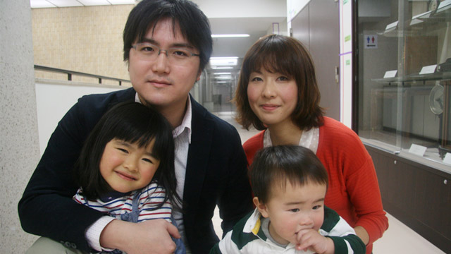 PHOTO: Dr. Takeshi Kanno and family