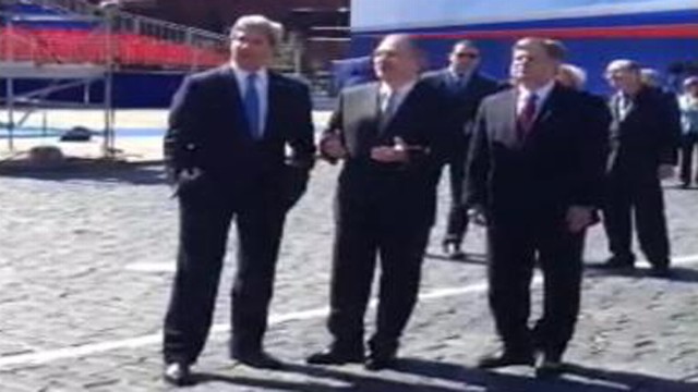 VIDEO: ABC News Dana Hughes travels with the U.S. secretary of state in Russia.