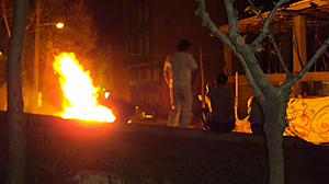PHOTO Fireworks and music blasted in Iran?s cities on Tuesday night, as people defied orders from the religious establishment to abandon an ancient Persian ritual involving bonfires and amateur fireworks.