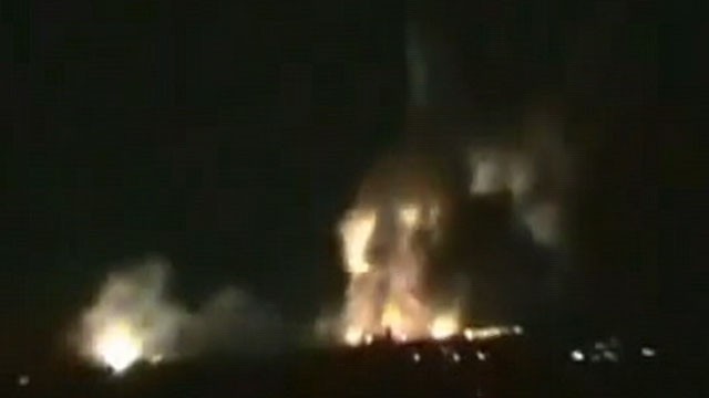 PHOTO: Israeli war planes on May 3, 2013 struck a number of targets inside Syria, according to ABC News military sources. No comment from the White House, referring all questions to the Israelis.