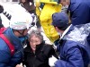 Japanese Officials Rescue Woman