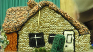 Knitted village of Mersham, England