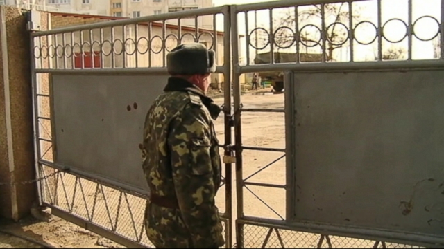 VIDEO: Col. Andrey Matvienko and his troops are guarding 200 rockets at an anti-aircraft base in Crimea.