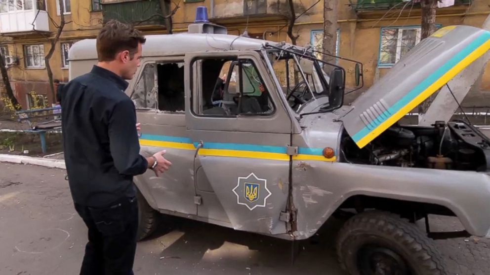 ABC News Alex Marquardt reports from Mariupol where protests turned violent.