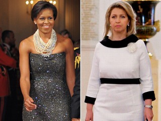 PHOTO: Michelle Obama/Svetlana Medvedeva