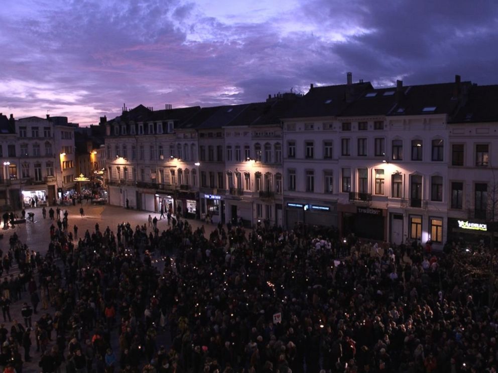 PHOTO: A scene from Molenbeek, Belgium.