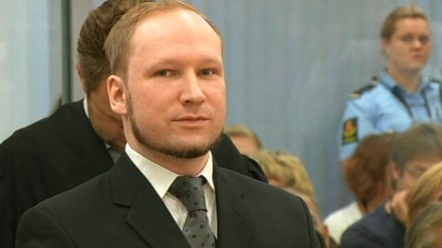 VIDEO: Panel of judges convicts Breivik, 33, of terrorism and premeditated murder.