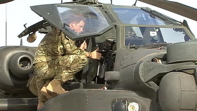 PHOTO: Prince Harry arrives in Afghanistan, Sept. 7, 2012.
